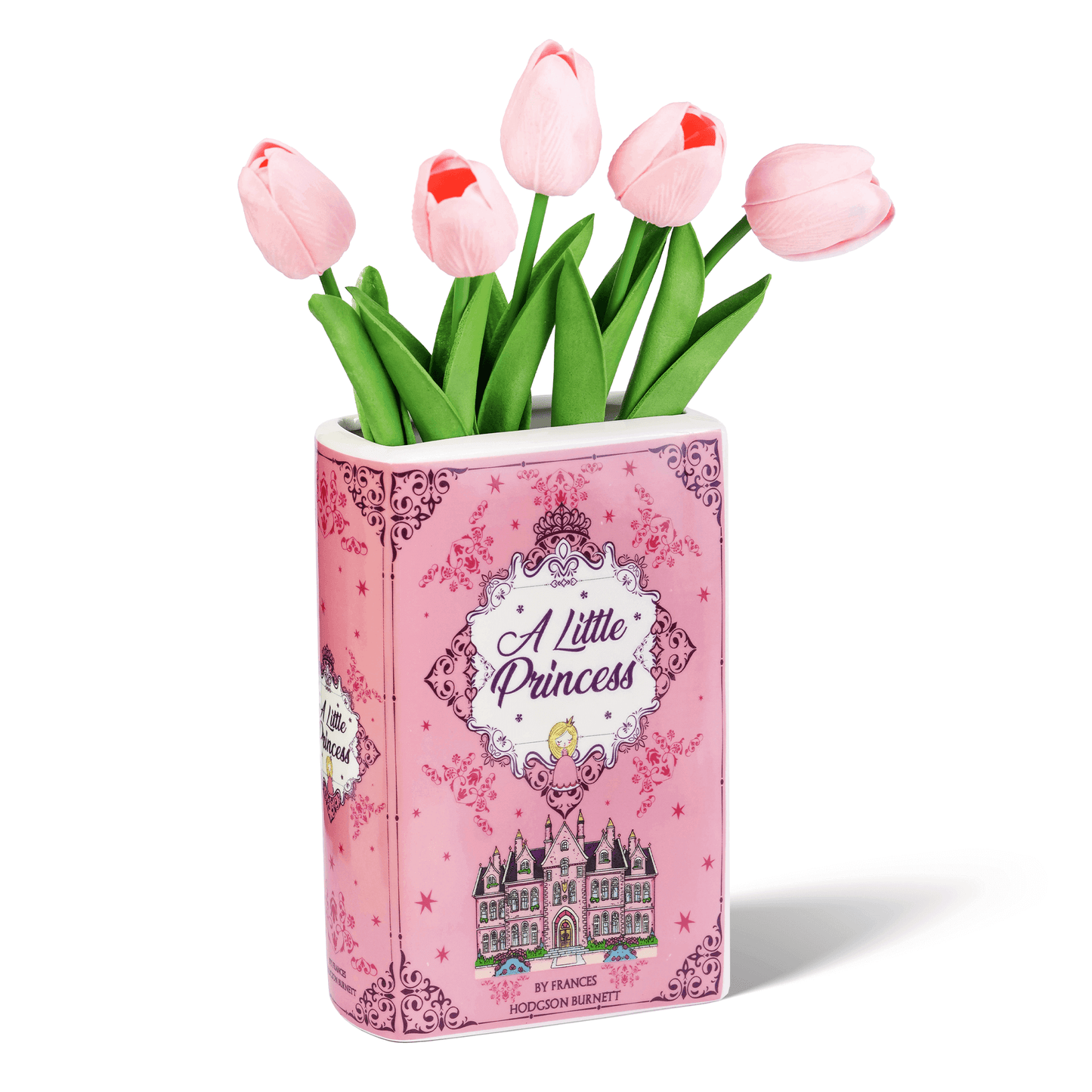 Premium Ceramic Book Vase - "A Little Princess"