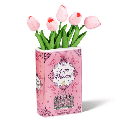 Premium Ceramic Book Vase - "A Little Princess"
