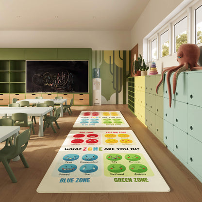 Zones of Emotions Educational Classroom Rug